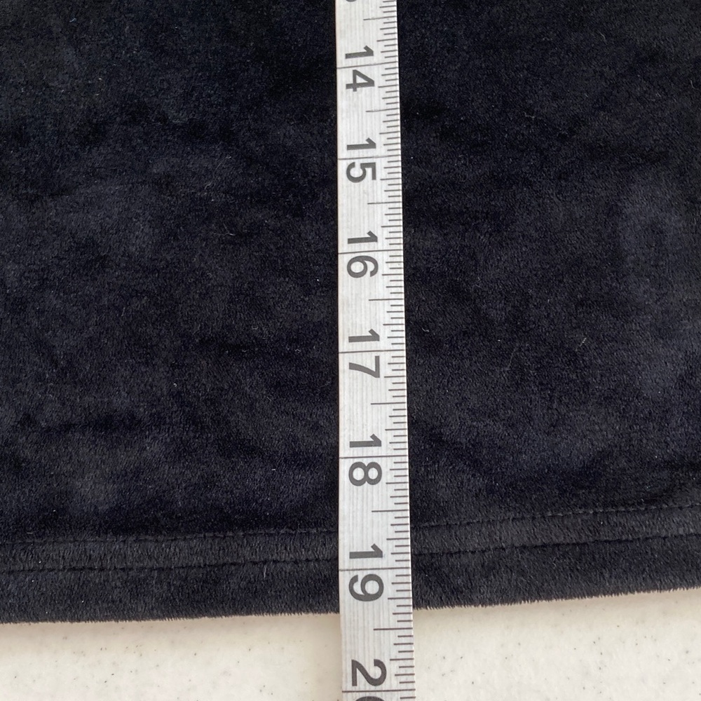 NWOT Juicy Couture Black Sleeveless Velour Set - Picture 5 of 6